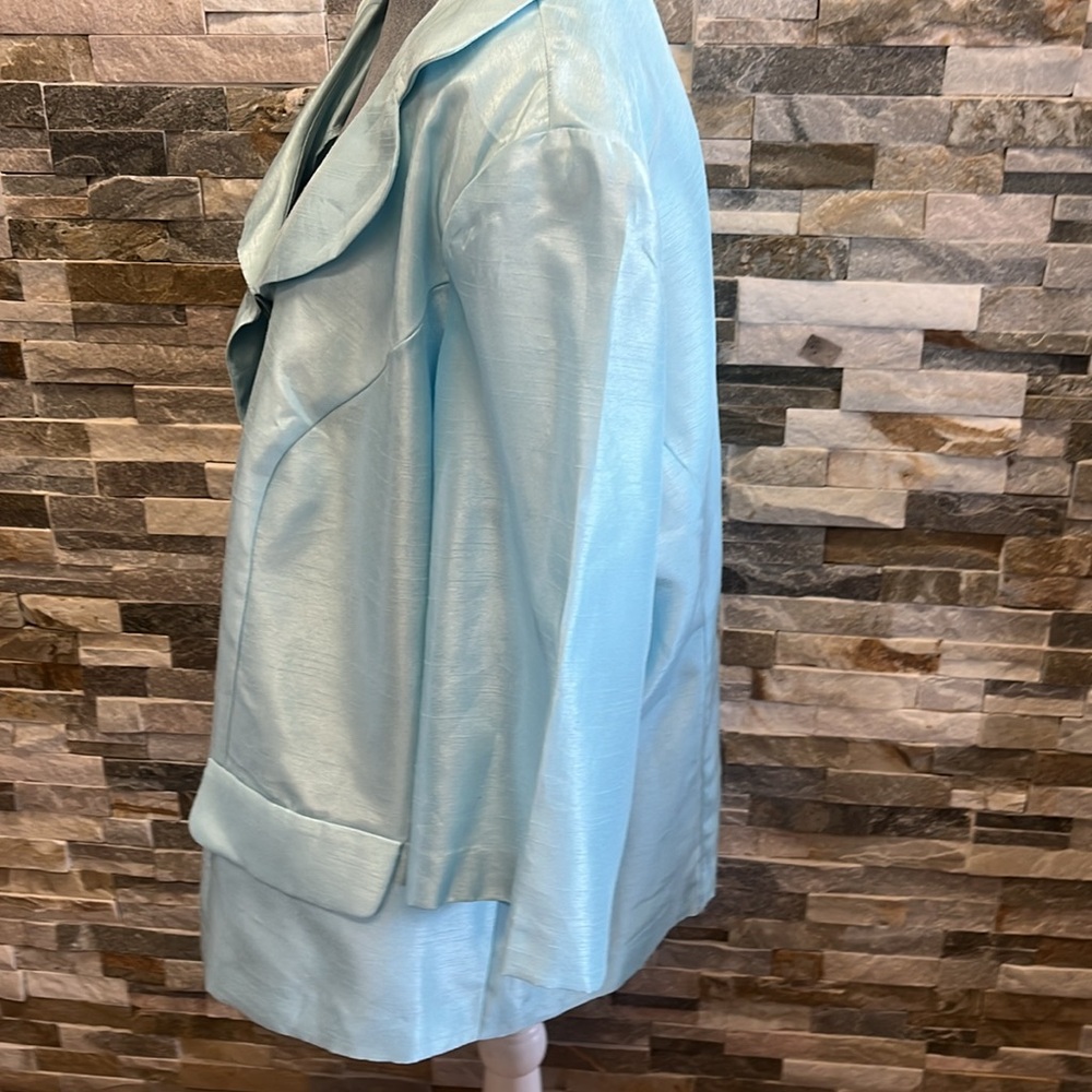 Le bos Elegant Light Blue Women's Jacket - Picture 4 of 8